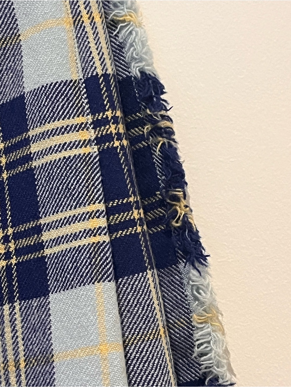 Vintage Pringle Scotland Plaid Check Wool Heritage Skirt/Kilt Leather Buckle 00 - Picture 4 of 8
